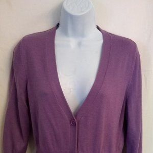 Lilac Anne Taylor Cardigan Medium
